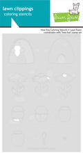 Load image into Gallery viewer, High Five Colouring Stencils Lawn Fawn LF4148
