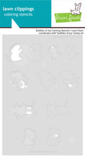 Load image into Gallery viewer, Bubbles of Joy Colouring Stencils Lawn Fawn LF4149