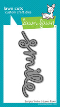 Load image into Gallery viewer, Scripty Smile Die Lawn Fawn LF1198