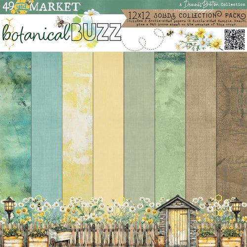Botanical Buzz 12x12” Solids Collection 49 & Market DBV-32246