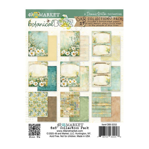 Botanical Buzz 6x8” Collection Pack 49 & Market DBB-32253