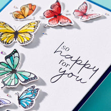Load image into Gallery viewer, Butterfly Swirl Press Plate Spellbinders BP-031