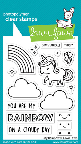 My Rainbow Stamps Lawn Fawn LF3362