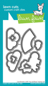 My Rainbow Dies Lawn Fawn LF3363
