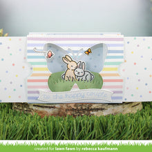 Load image into Gallery viewer, Tada! Diorama Butterfly Window Add-On Die Lawn Fawn LF3370