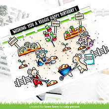 Load image into Gallery viewer, Veggie Happy Stamp Set Lawn Fawn LF3340