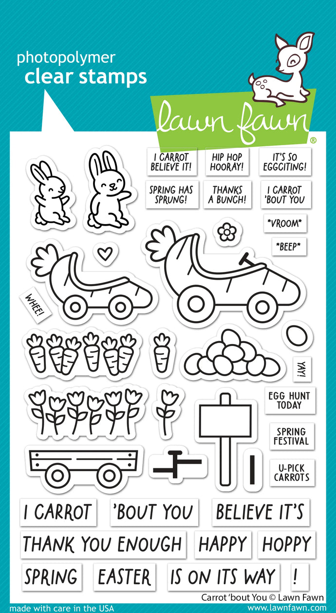 Carrot ‘bout You Stamps Lawn Fawn LF3349
