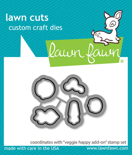 Veggie Happy Add On Die Set Lawn Fawn LF3343