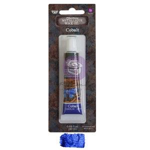 Cobalt Metallique Wax Cire Cera Finnabair 969790