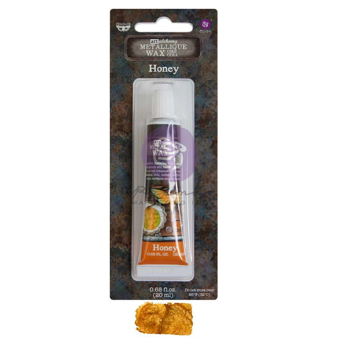 Honey Metallique Wax Cire Cera Finnabair 969837