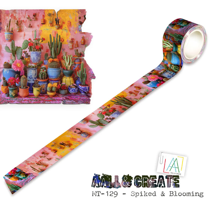 Spiked & Blooming Layer it Up Washi Tape MT-129 AALL & Create