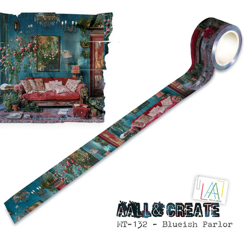 Blueish Parlor Layer It Up Washi Tape MT132 AALL & Create
