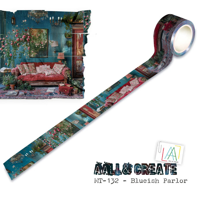 Blueish Parlor Layer It Up Washi Tape MT132 AALL & Create