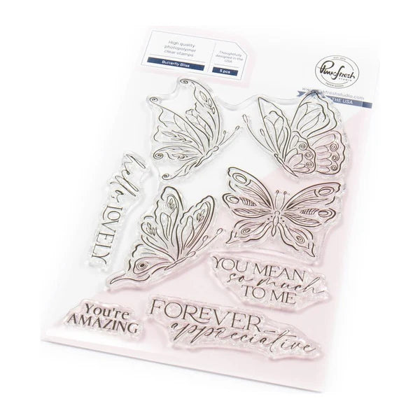 Butterfly Bliss Clear Stamps 273425 PinkFresh