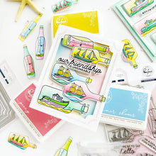 Load image into Gallery viewer, Message in a Bottle Clear Stamps 282825 PinkFresh