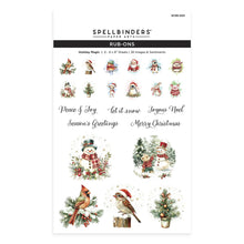Load image into Gallery viewer, Holiday Magic Rub Ons Spellbinders SCSR-003