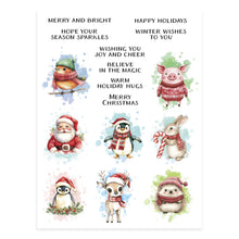 Load image into Gallery viewer, Holiday Magic Rub Ons Spellbinders SCSR-003