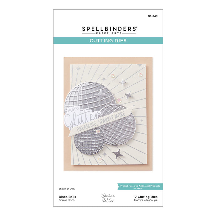 Disco Balls Cutting Dies Spellbinders S5-648