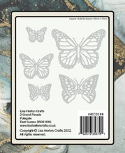 Load image into Gallery viewer, Butterflies Foiling Plate Lisa Horton LHCCD188