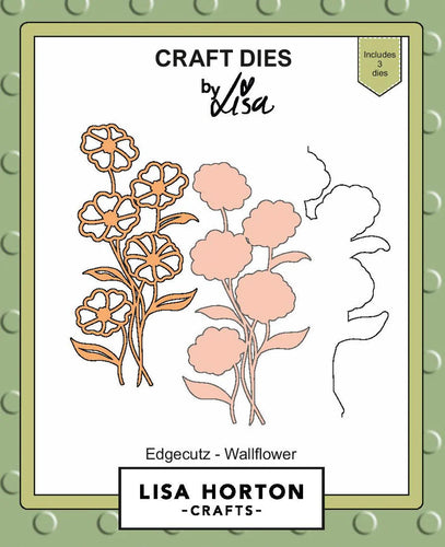 Wallflower Edgecutz Triple Die Set Lisa Horton LHCCD238