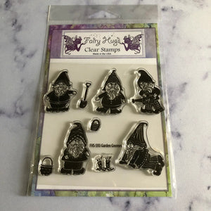 Garden Gnomes Clear Stamps Fairy Hugs FHS-593