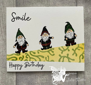 Garden Gnomes Clear Stamps Fairy Hugs FHS-593