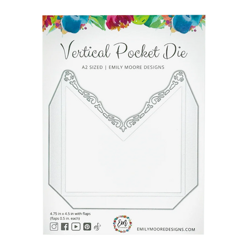 Vertical A2 Pocket Die by Emily Moore Designs