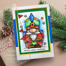 Load image into Gallery viewer, Nutcracker Gnome 4x6 Clear Stamp Set Woodware FRS1007