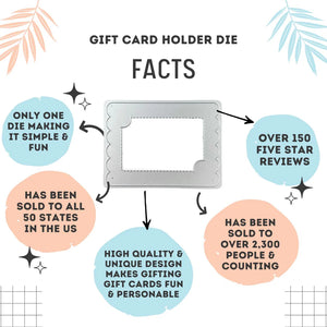 Gift Card Holder Die Emily Moore Designs