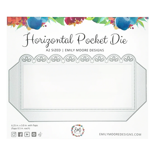 Horizontal Pocket Die Emily Moore Designs