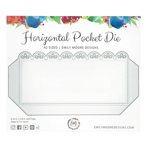 Horizontal Pocket Die Emily Moore Designs