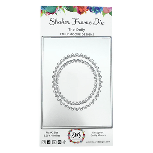 The Doily Shaker Frame Die Emily Moore Designs