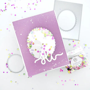 The Doily Shaker Frame Die Emily Moore Designs
