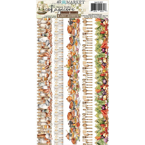 Cottagecore Washi Sheets 49 & Markets CC-29727