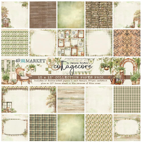 Cottagecore 12x12” Collection Paper Pack 49 & Market CC-29550