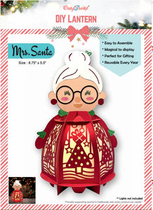 Mrs Santa DIY Paper Lantern