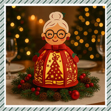Load image into Gallery viewer, Mrs Santa DIY Paper Lantern
