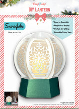 Load image into Gallery viewer, Snowglobe DIY Paper Lantern