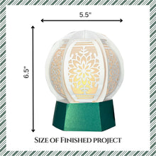 Load image into Gallery viewer, Snowglobe DIY Paper Lantern