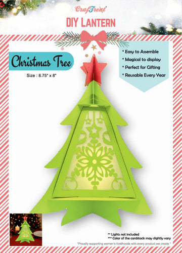 Christmas Tree DIY Paper Lantern