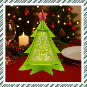 Christmas Tree DIY Paper Lantern