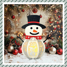 Load image into Gallery viewer, Snowman DIY Paper Lantern
