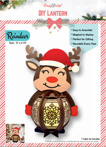 Reindeer DIY Paper Lantern