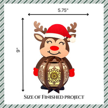 Load image into Gallery viewer, Reindeer DIY Paper Lantern