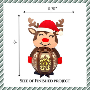 Reindeer DIY Paper Lantern