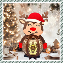 Load image into Gallery viewer, Reindeer DIY Paper Lantern