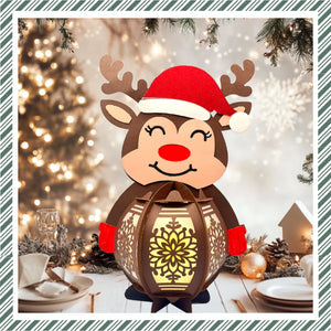 Reindeer DIY Paper Lantern