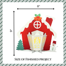 Load image into Gallery viewer, Winter House DIY Paper Lantern