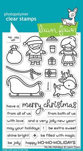 Ho-Ho-Holidays Clear Stamps Lawn Fawn LF2029
