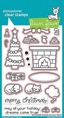 Christmas Dreams Lawn Cuts Lawn Fawn LF1467